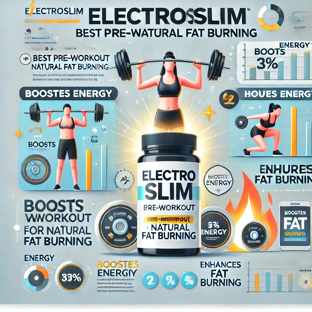 Infographic of ElectroSlim benefits: boosts energy and enhances fat burning